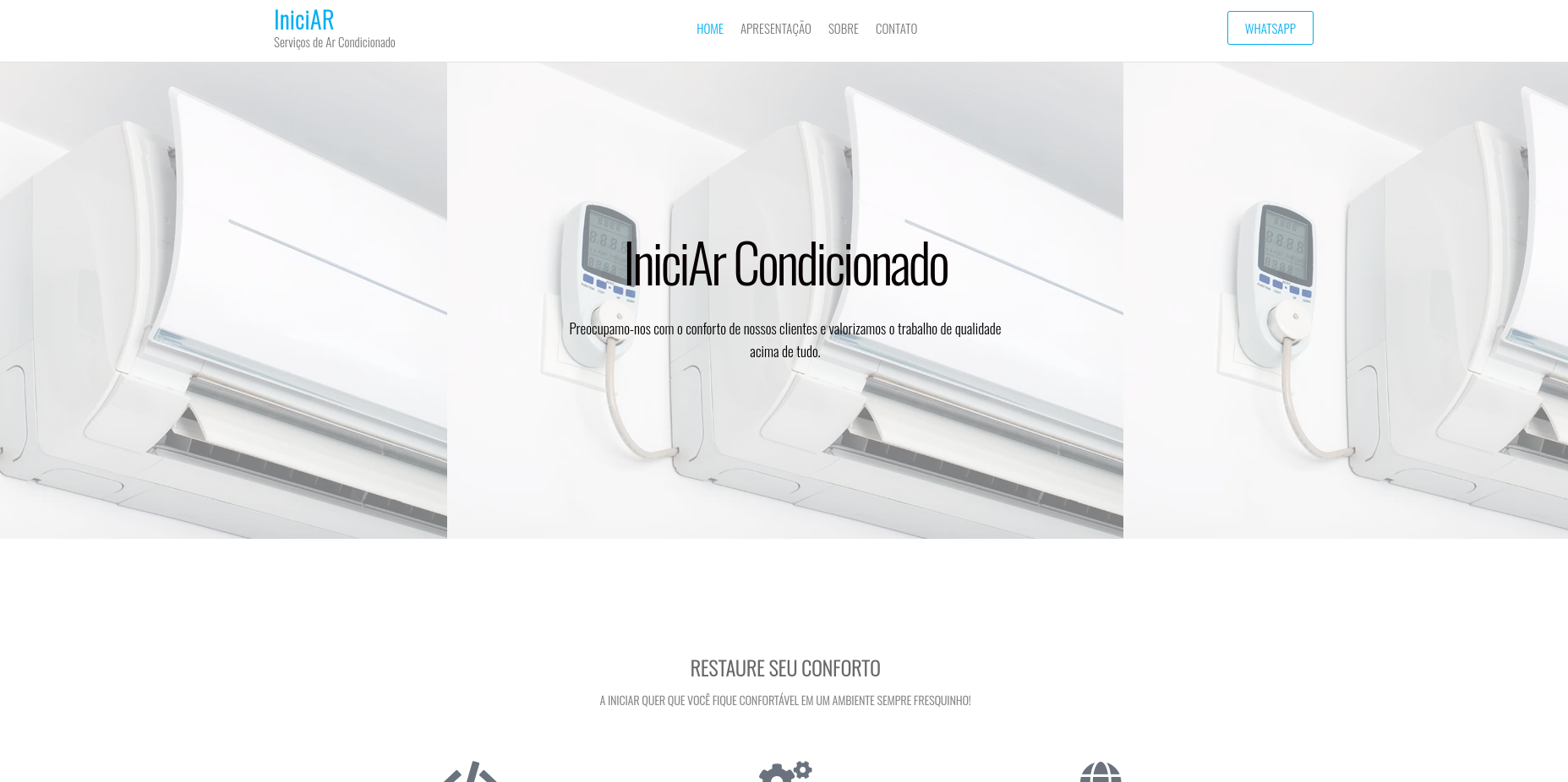 Iniciar Ar Condicionado